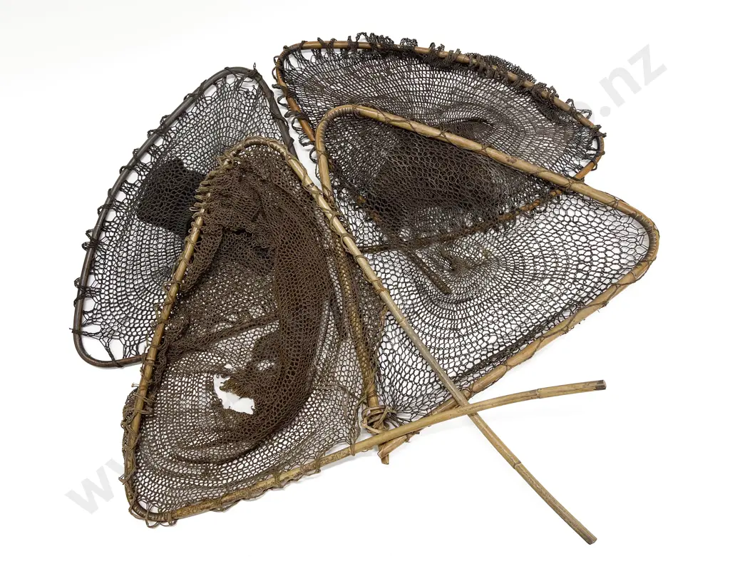 Four PNG Fishing Nets Image 1++