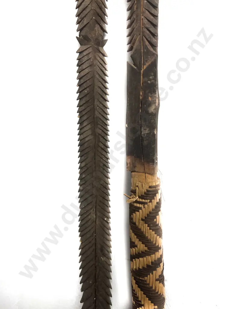 Two Ramu River Spears From Papua New Guinea Image 1++