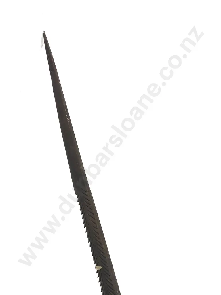 Two Ramu River Spears From Papua New Guinea Image 1++
