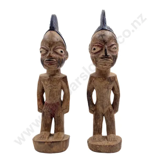 Pair of Yoruba Ibeji Figures