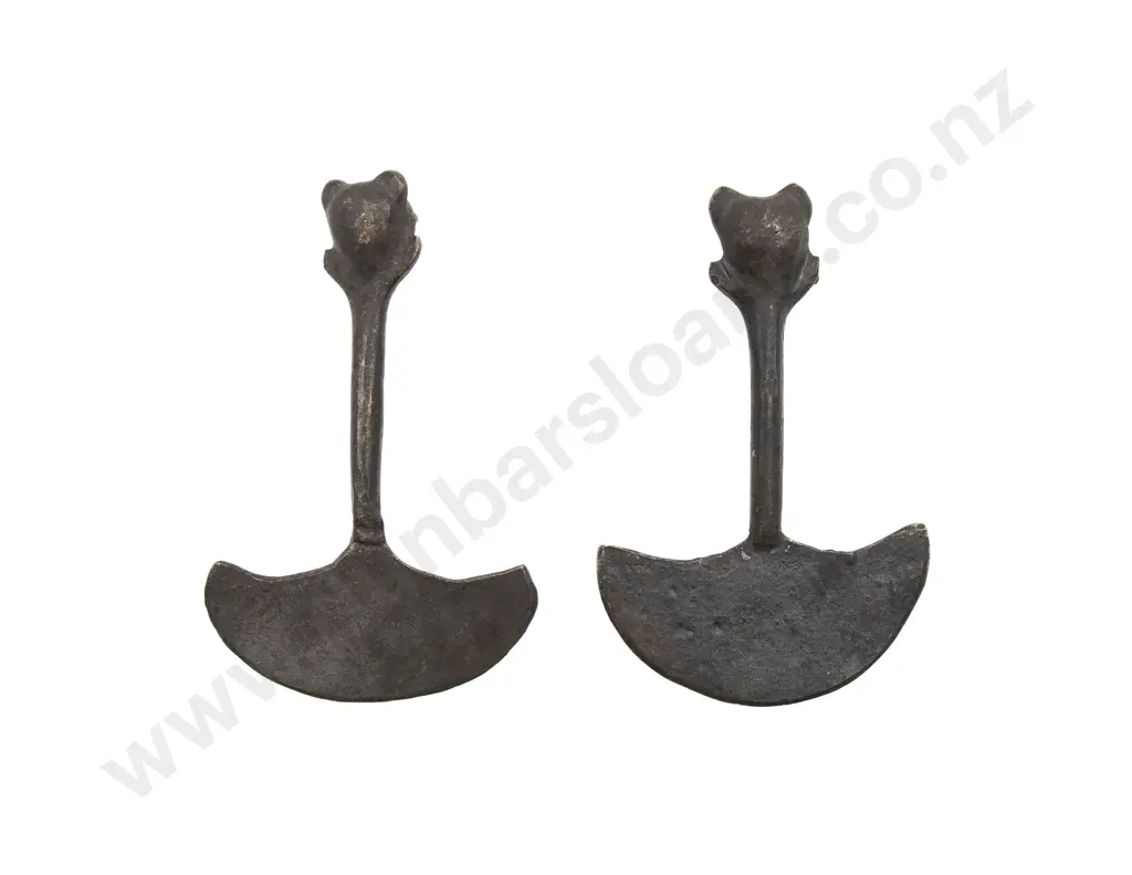 Pair of Tibetan Cutting Knives Image 1++