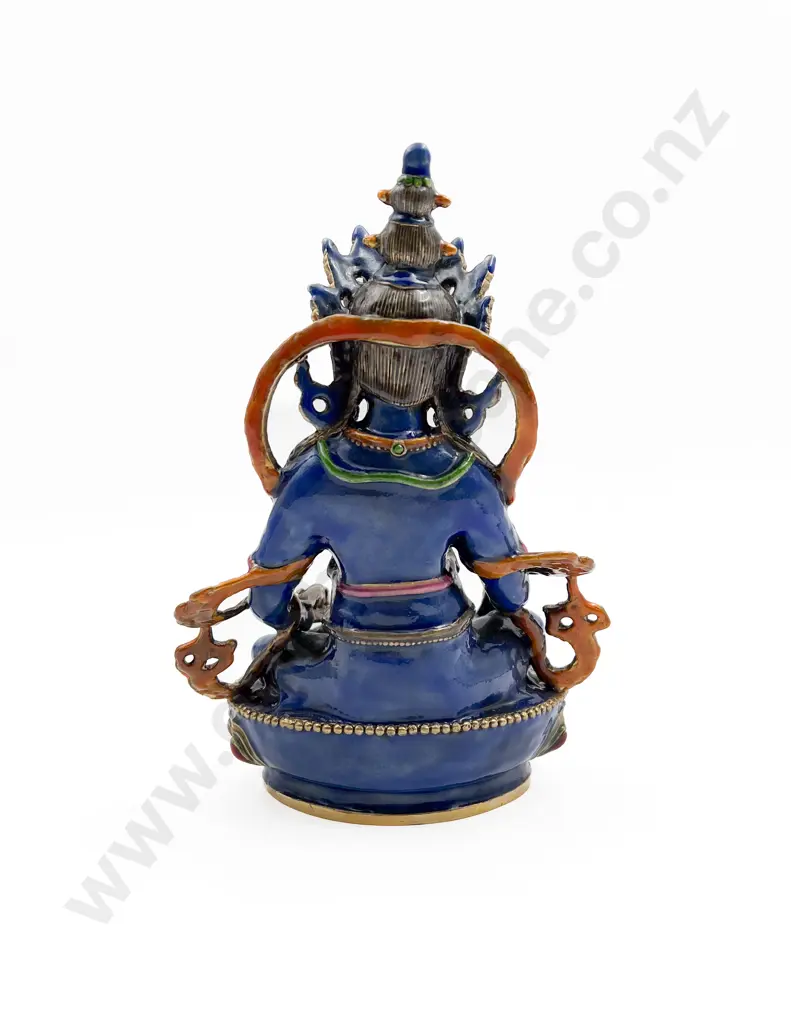 Yellow Dzambhala Figure Image 1++