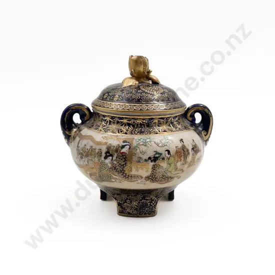 Satsuma Lidded Censer