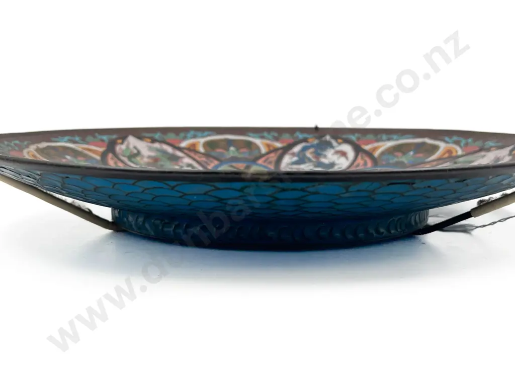 Chinese Cloisonné Plate Image 1++