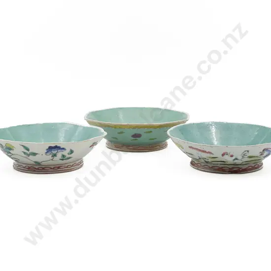 Three Antique Chinese Bowls