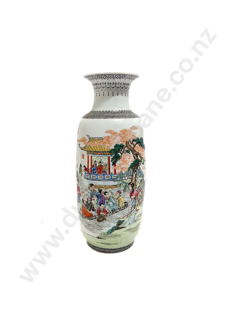 Large Japanese Floor Vase Image 1++