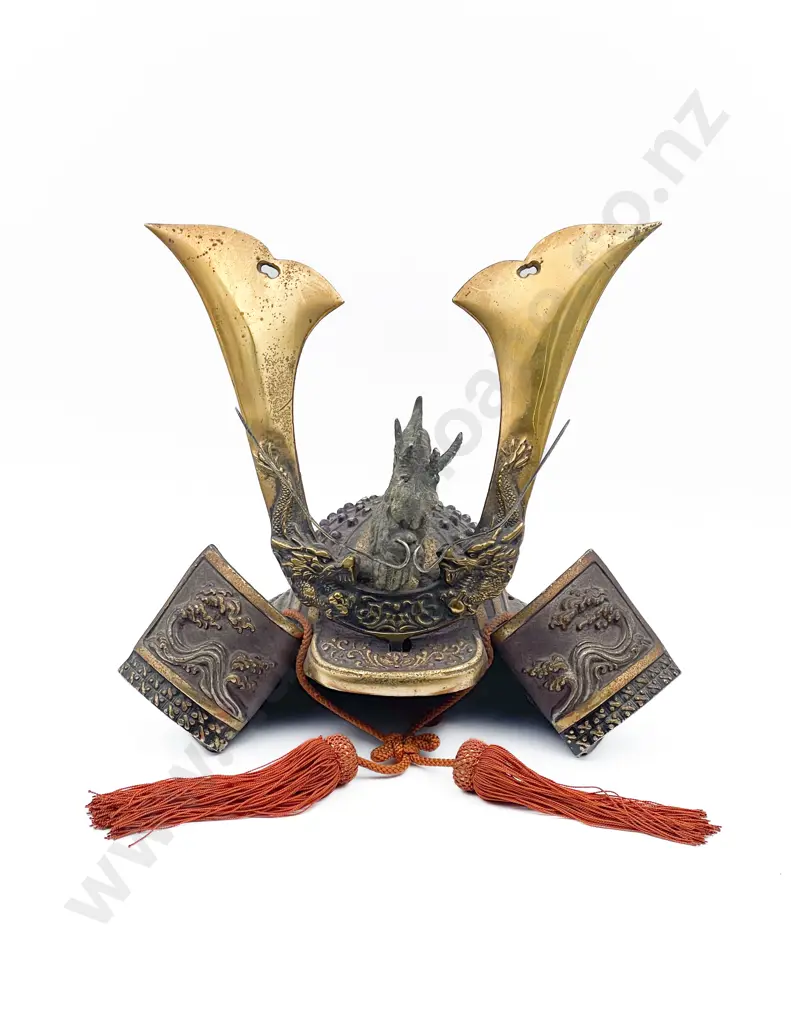 Ornamental Samurai Helmet Image 1++