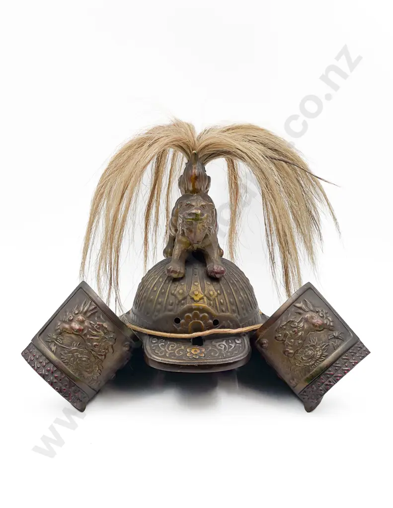Large Ornamental Samurai Helmet Image 1++