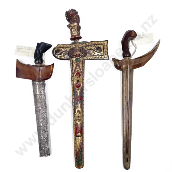 Three Kris Blades
