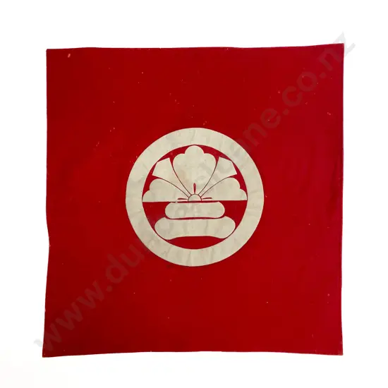 Japanese Mon on Fabric Panel