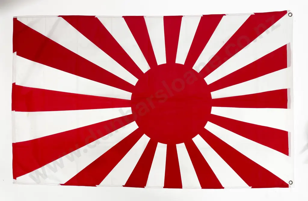 Modern Japanese Imperial Flag Image 1++