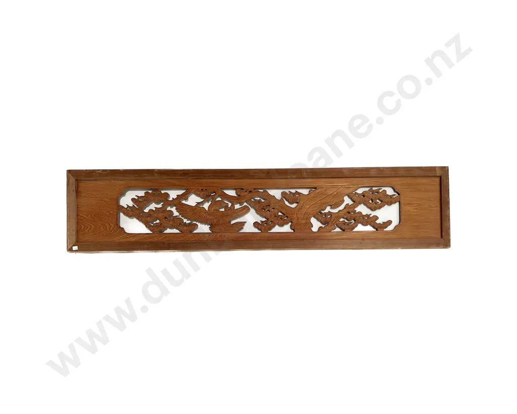 Japanese Carved Kamoi (Panel) Image 1++