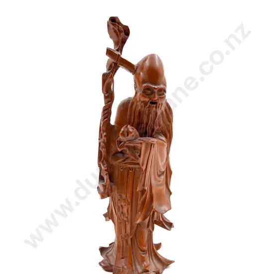 Chinese Carved Sage