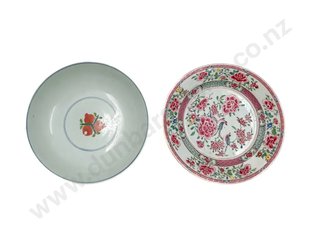 Qing Dynasty Plate With Bowl Image 1++