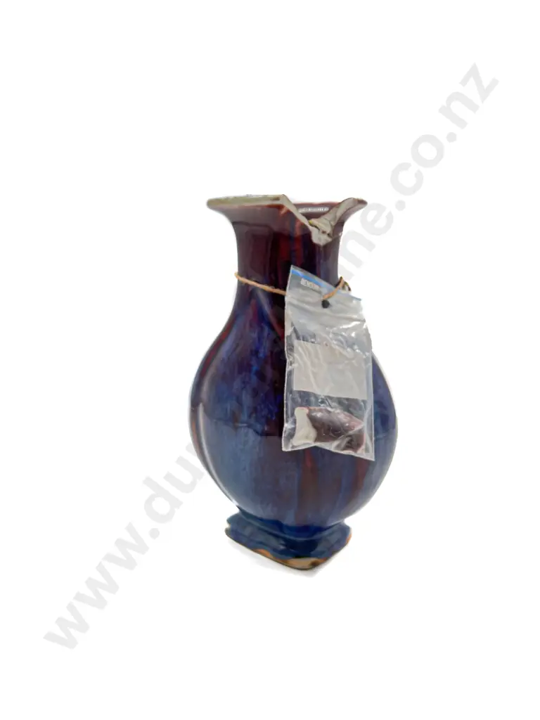 Chinese Qing Flambe Glazed Vase Image 1++