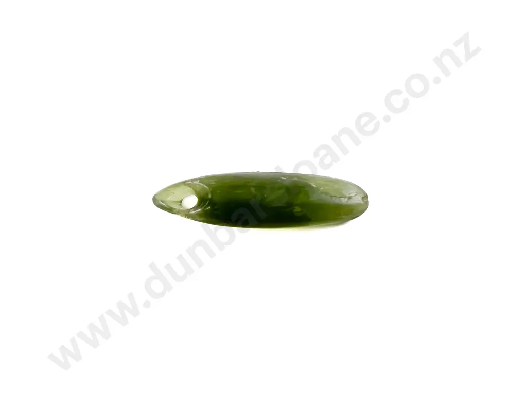 A Small Kuru Pendant Carved In Tangiwai Pounamu Image 1++