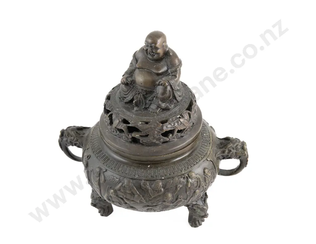 Chinese Bronze Censor Image 1++