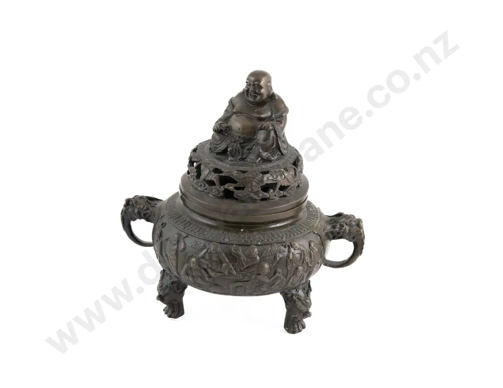 Chinese Bronze Censor Image 1++