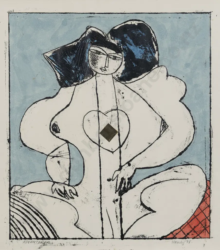 Pat Hanly (1932 - 2004) - Adventurer Image 1++