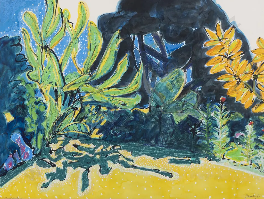 Pat Hanly (1932 - 2004) - Spring (?) Garden Image 1++