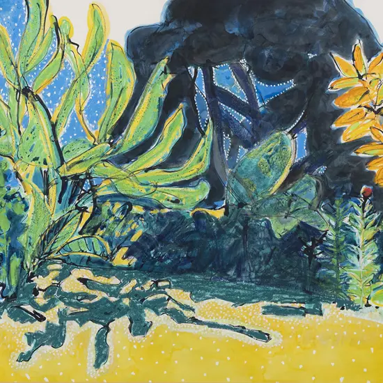 Pat Hanly (1932 - 2004) - Spring (?) Garden