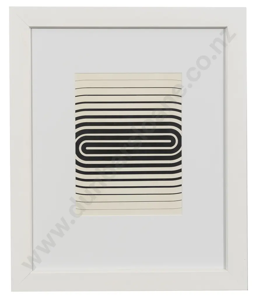 Gordon Walters (1919 - 1995) - Spiral Theme 3 Image 1++
