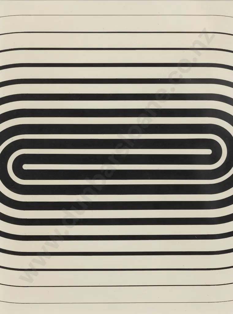 Gordon Walters (1919 - 1995) - Spiral Theme 3 Image 1++