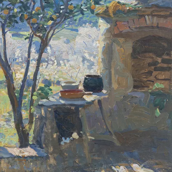 Sydney Lough Thompson (1877 - 1973) - The Orange Grove