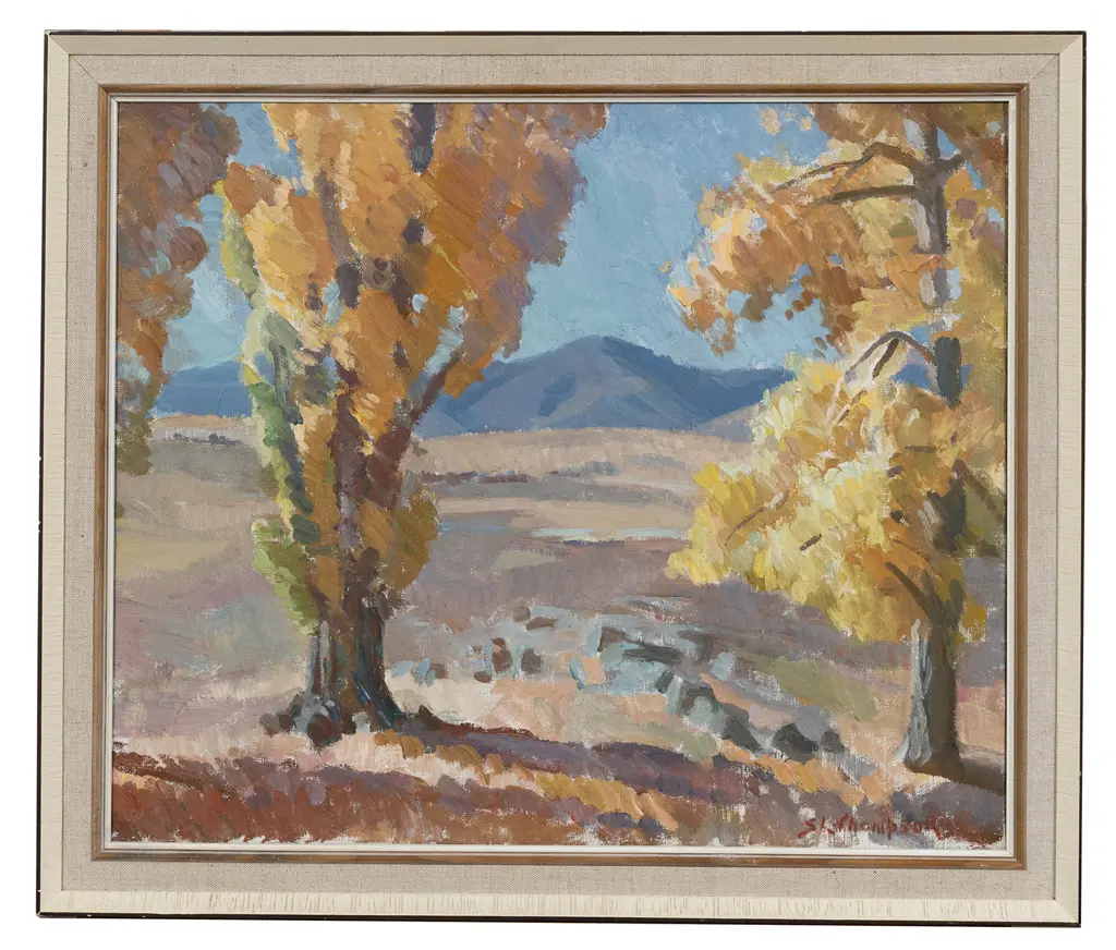 Sydney Lough Thompson (1877 - 1973) - The Grampians Autumn Image 1++