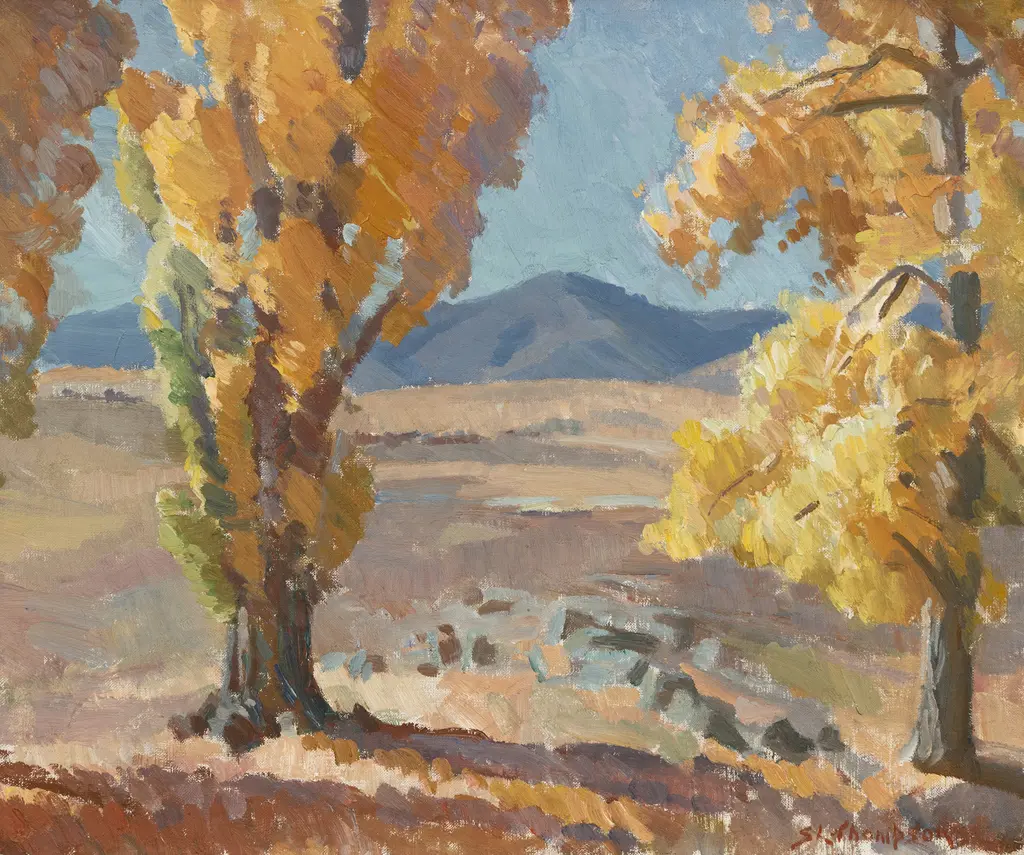 Sydney Lough Thompson (1877 - 1973) - The Grampians Autumn Image 1++