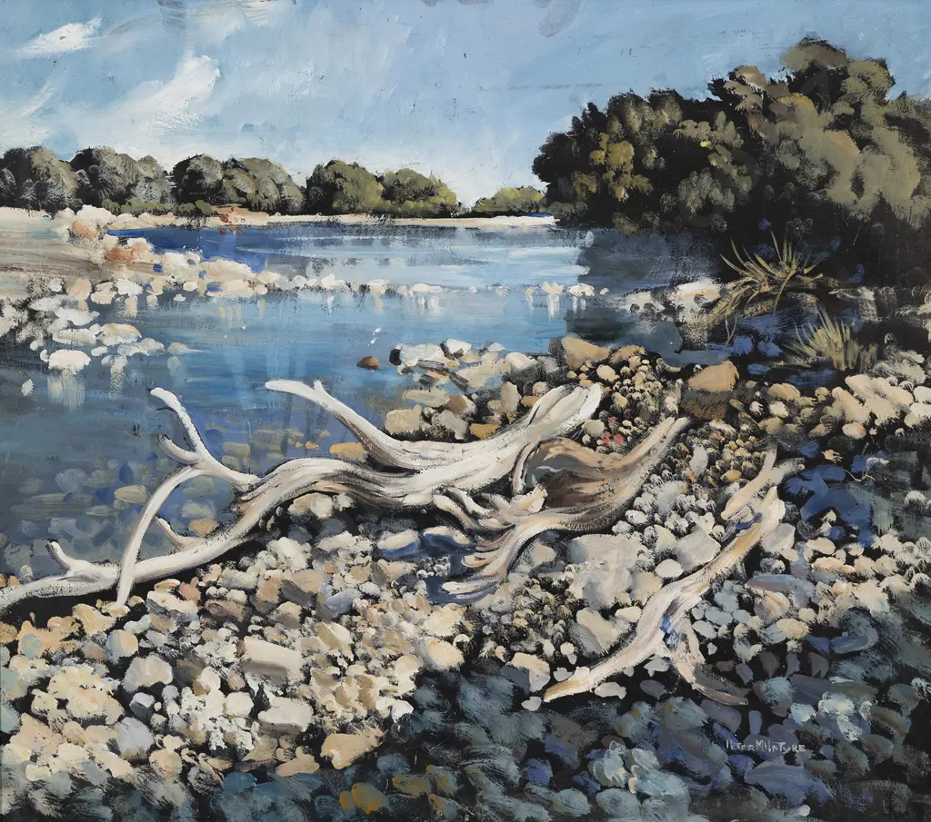 Peter McIntyre (1910 - 1995) - Riverside Image 1++
