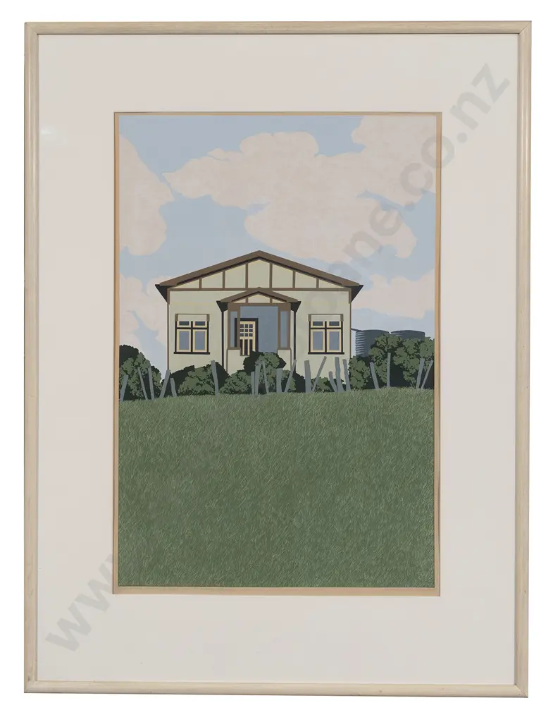 Robin White (b 1946) - Mabel Mitchell's Place Image 1++