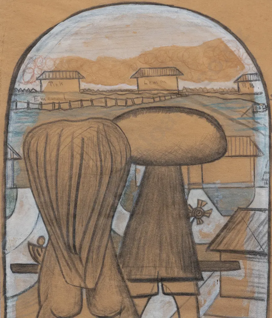 Michael Illingworth (1932 - 1988) - Adam & Eve Image 1++