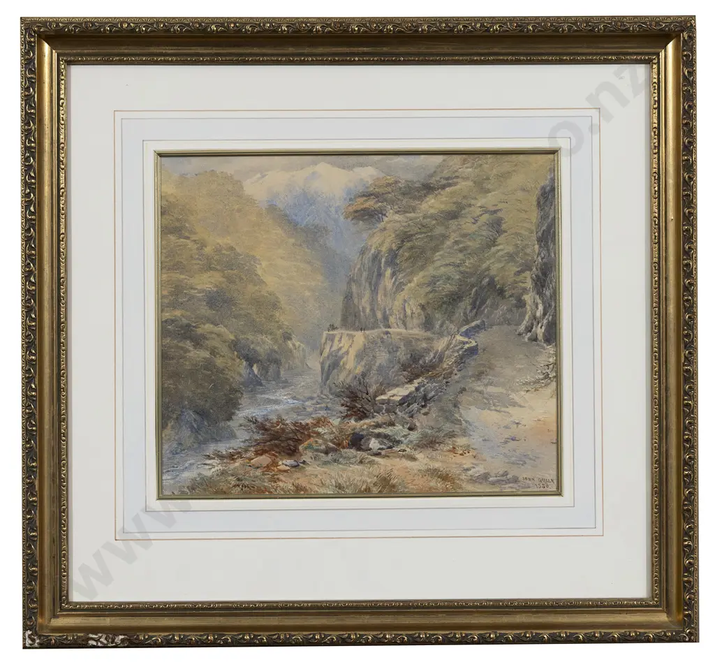 John Gully (1819 - 1888) - Otira Gorge Image 1++