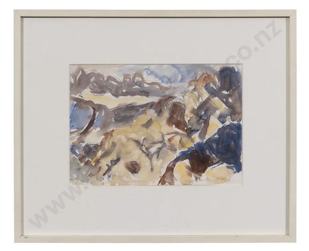 Mountford Tossswill (Toss) Woollaston (1910 - 1998) - Tasman Bay Image 1++