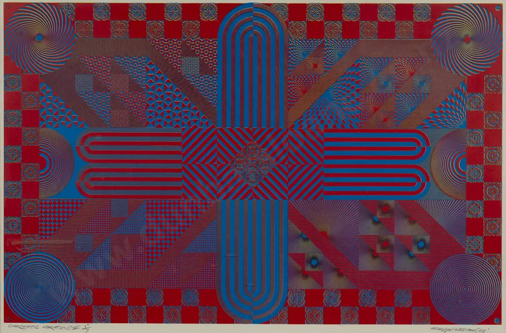 Mervyn Williams (b 1940) - Chromatic Variations V Image 1++