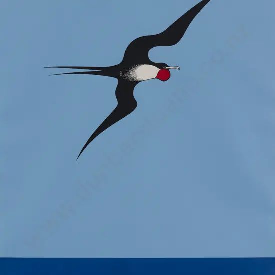 Donald Binney (1940 - 2012) - Pacific Frigate Bird (Barry Lett Multiple Series)