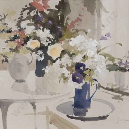 John Yardley (British b 1933) - Four Jugs