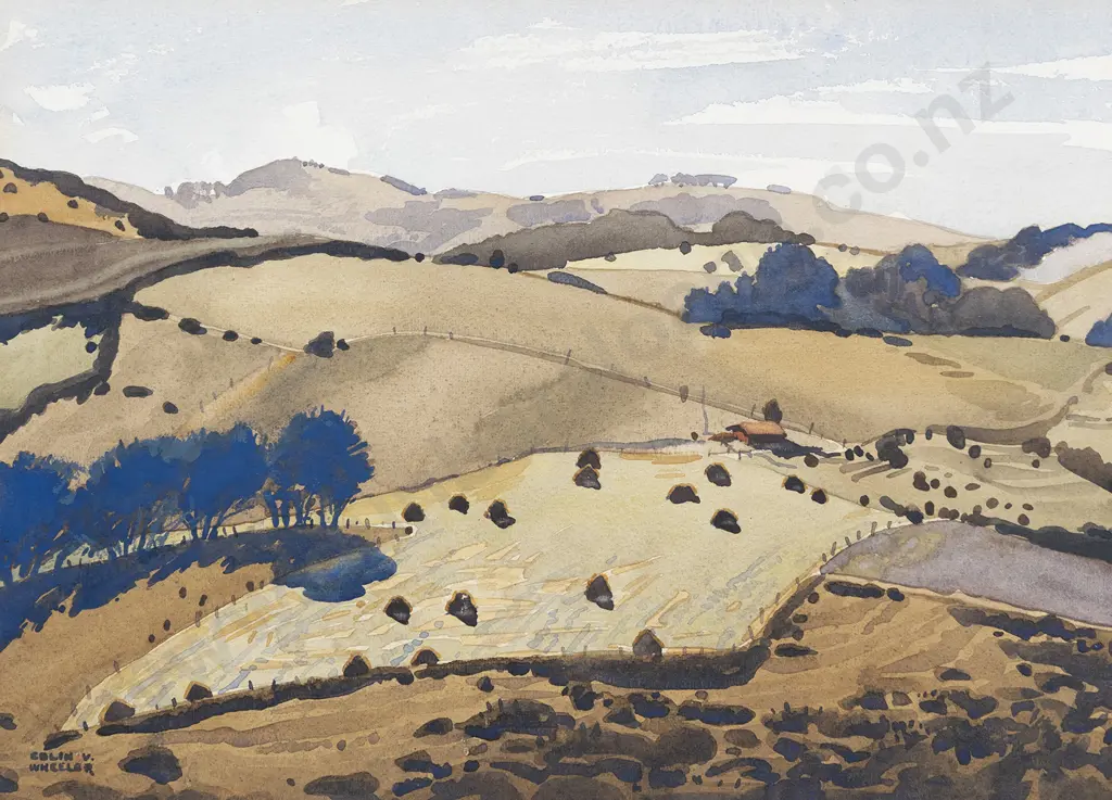 Colin Wheeler (1919 - 2012) - Pastoral Landscape Image 1++