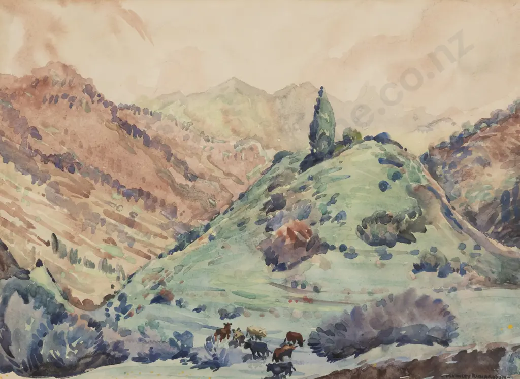 Harry Linley Richardson (1878 - 1947) - The Hilltop Image 1++