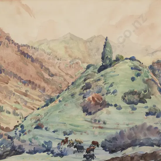 Harry Linley Richardson (1878 - 1947) - The Hilltop