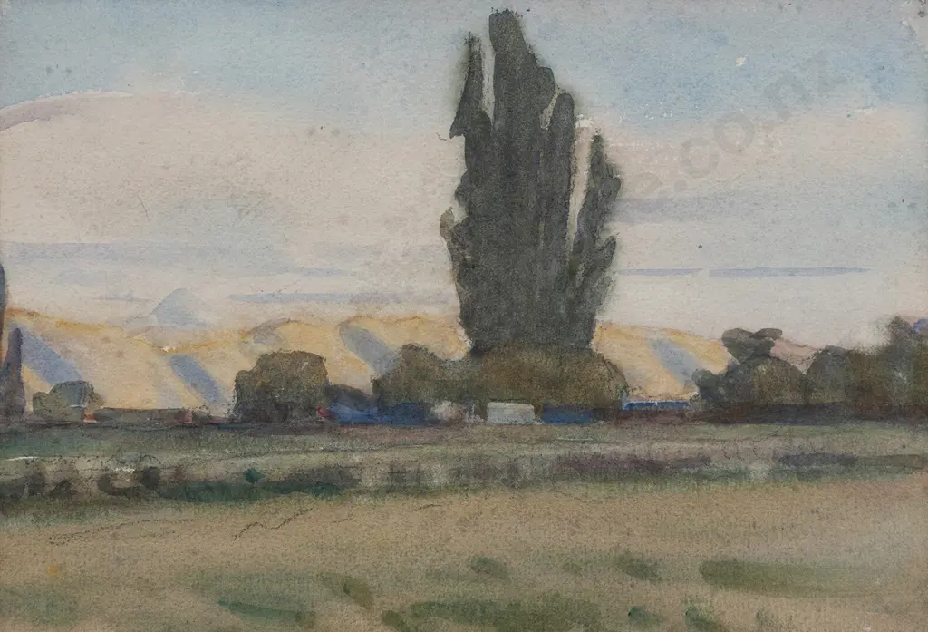 Nugent Welch (1881-1970) - Pastoral Landscape Image 1++