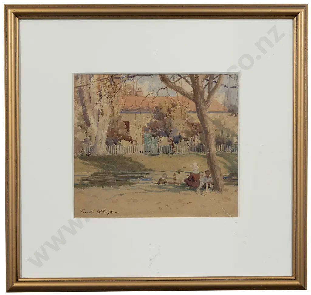 Ronald McKenzie (1888 - 1963) - Beside The Avon River Image 1++