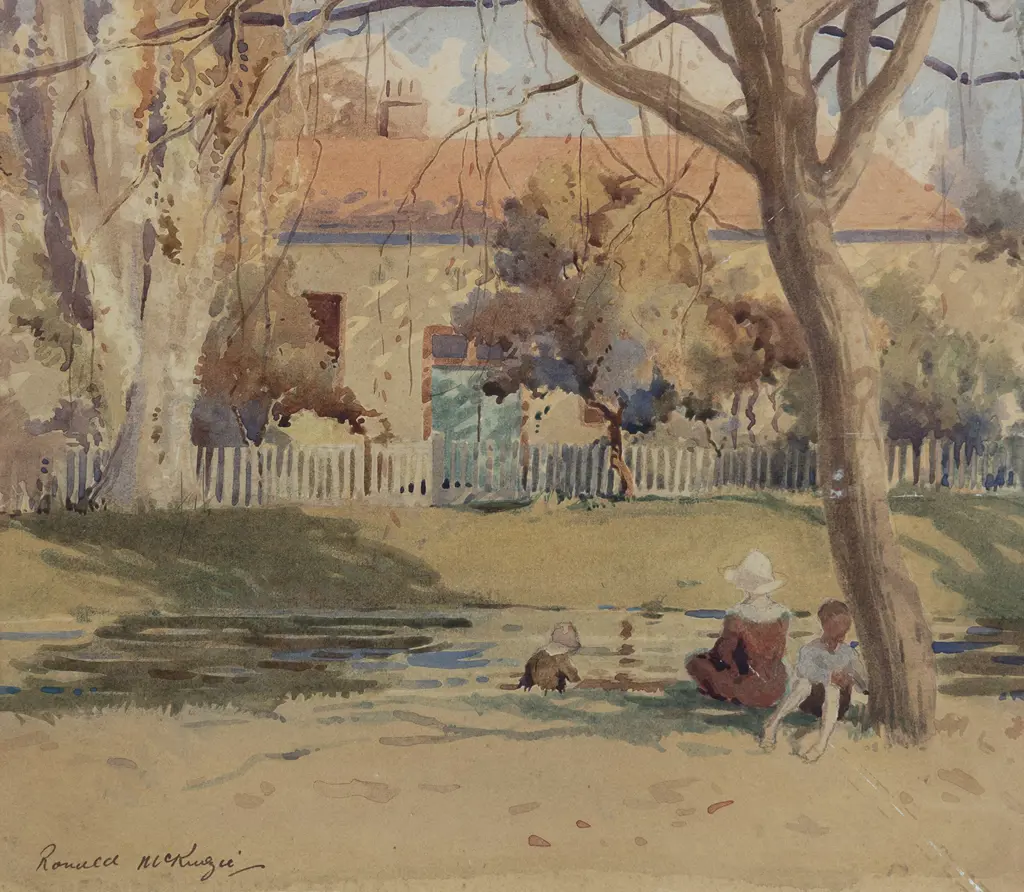 Ronald McKenzie (1888 - 1963) - Beside The Avon River Image 1++