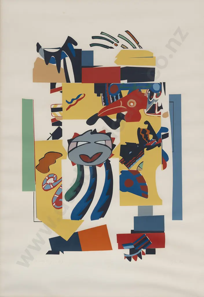 Gordon Crook (1921 - 2011) - Allegory (2) Image 1++