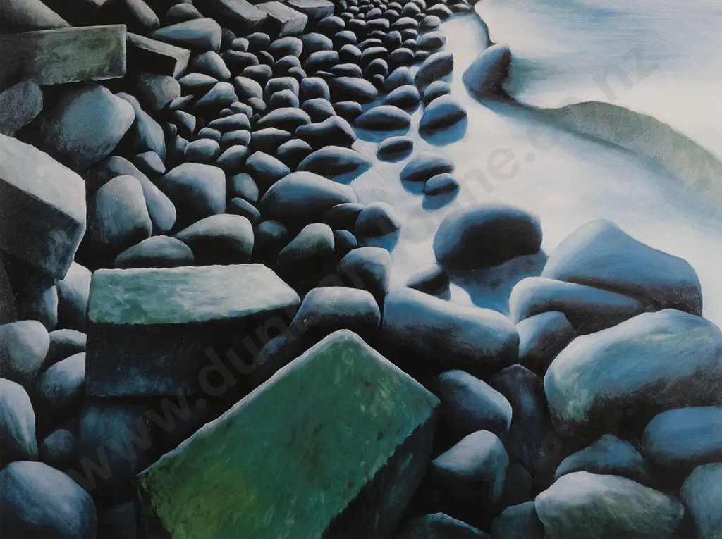 Michael Smither (b. 1939) - Rocks Image 1++