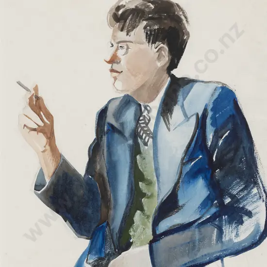 Louise Henderson (1902-94) - Untitled Portrait