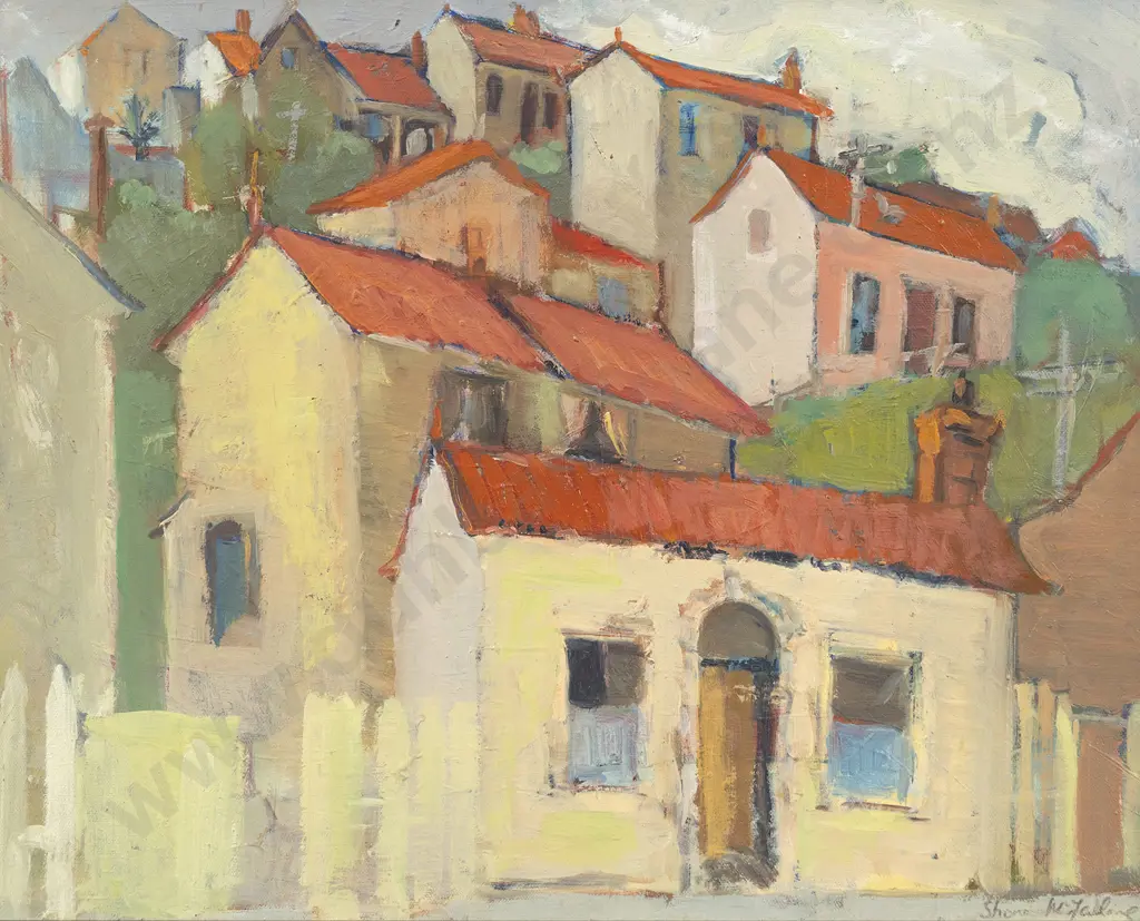 Shona McFarlane (1929 - 2001) - Dunedin Houses Image 1++