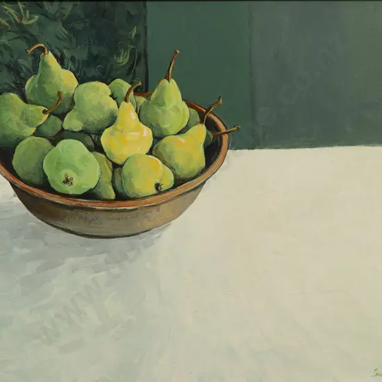 Shona McFarlane (1929 - 2001) - Still Life with Pears