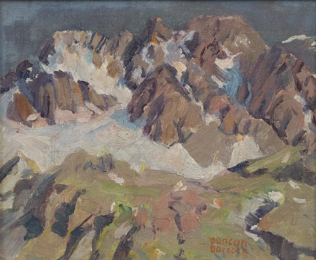 Duncan Darroch (1888 - 1967) - Mountain Top Image 1++